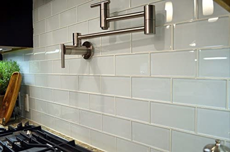 mosaic tile with subway tile