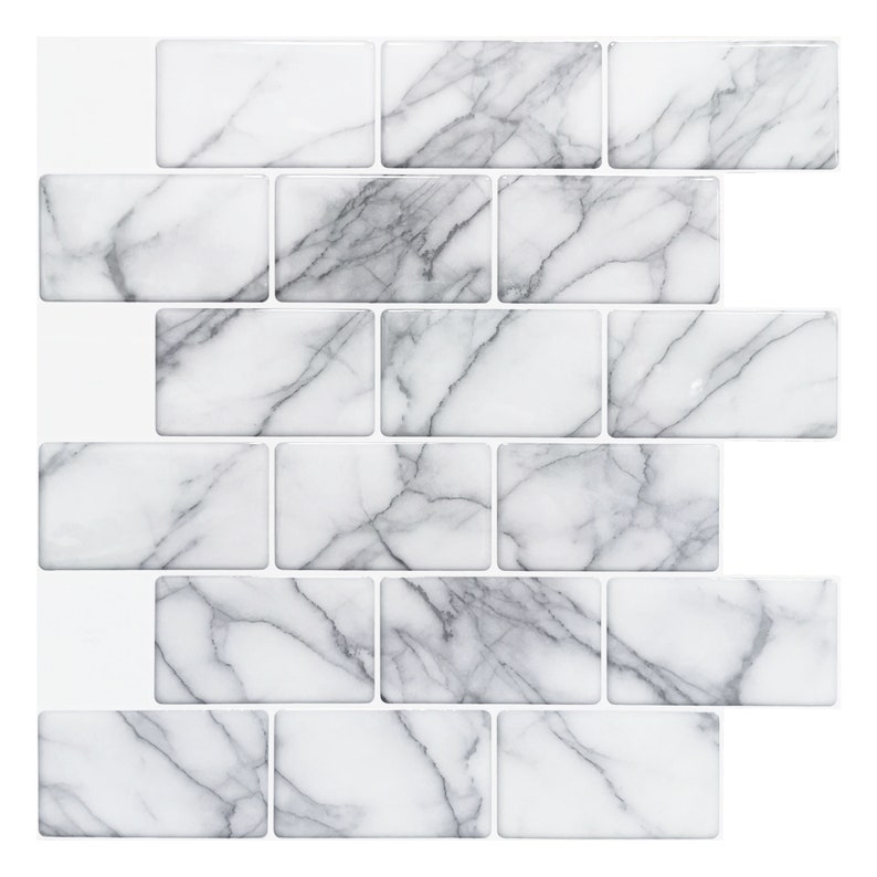 art3d 10 sheet peel and stick tile backsplash