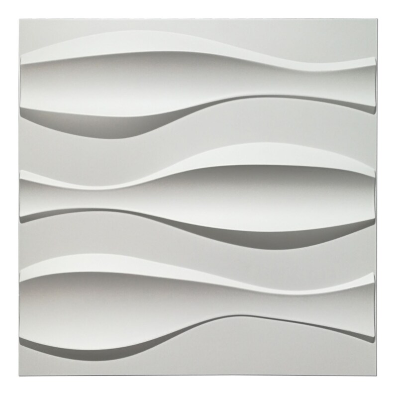 Art3d Textures PVC Wall Panels Big Wave 3D Panelling Etsy