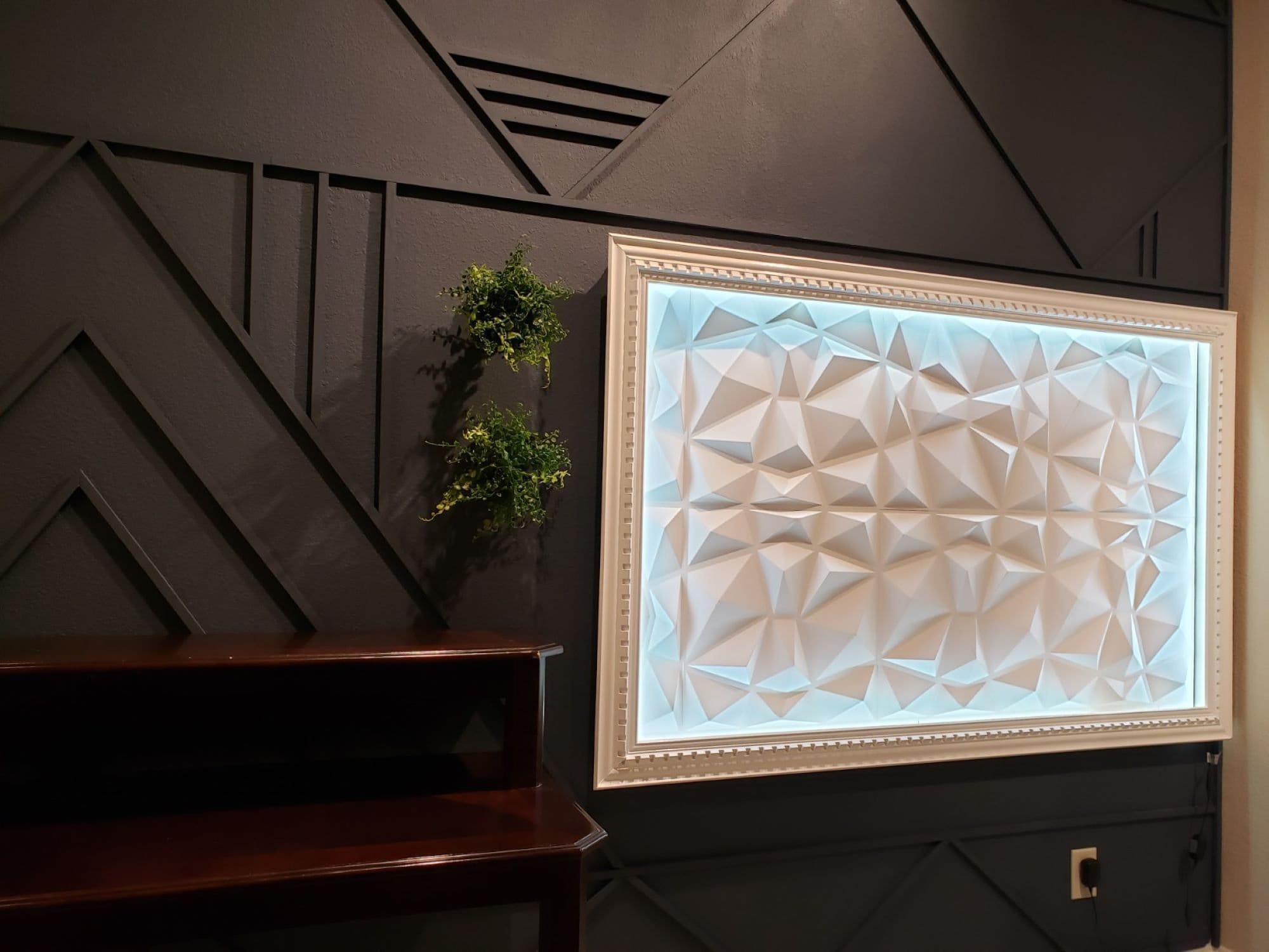 Art3d® Decorative 3d Wall Panels Pvc Diamond Design Black Etsy