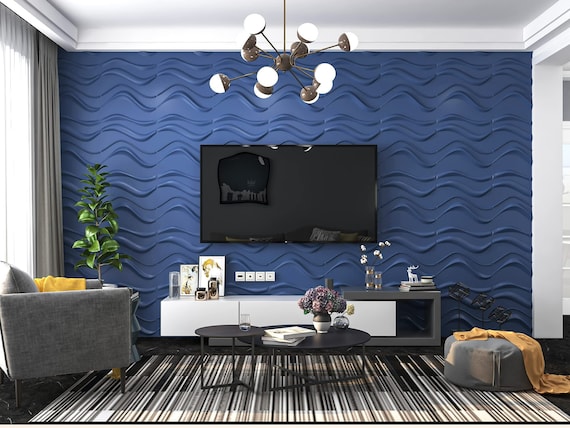 Paneles de pared de plástico PVC 3D decorativos azulejos revestimiento (La  Manche) : : Bricolaje y herramientas