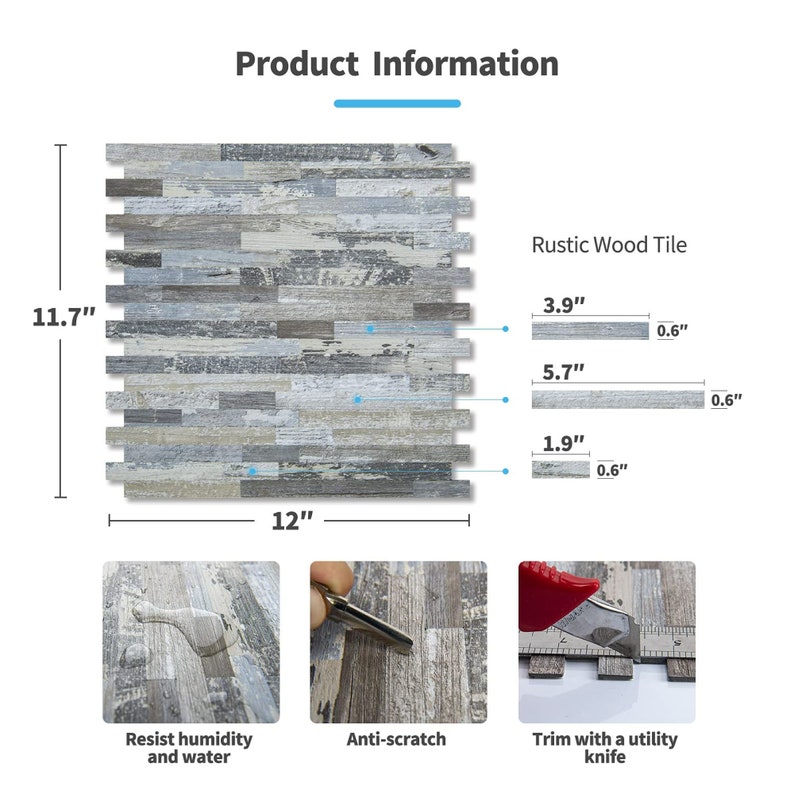 Art3d 10-sheet Peel and Stick Backsplash Tile for Kitchen - Etsy