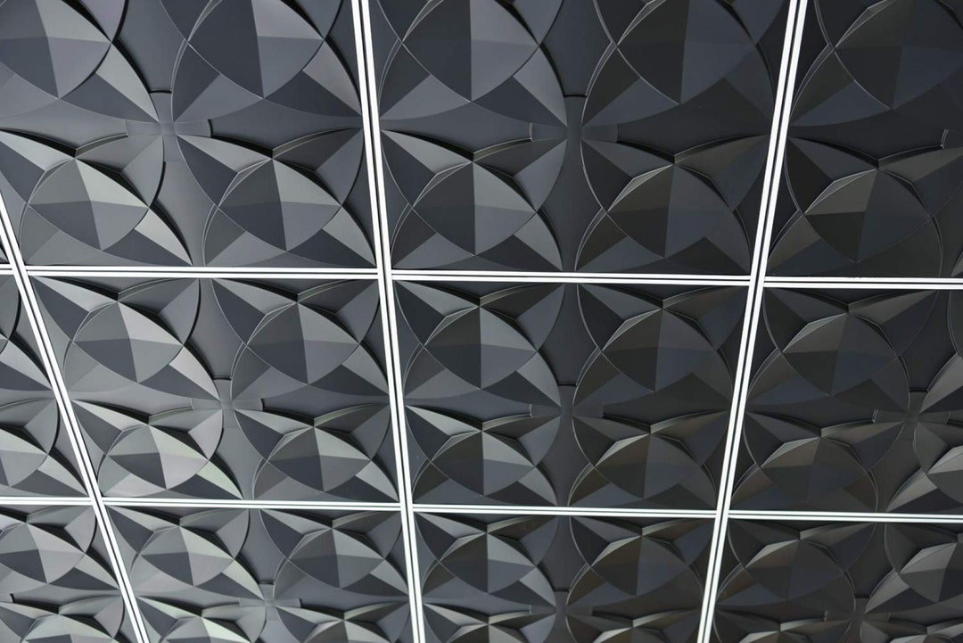 Art3d Decorative Ceiling Tile 2 Ft. X 2 Ft. Glue Up, Suspended Ceiling