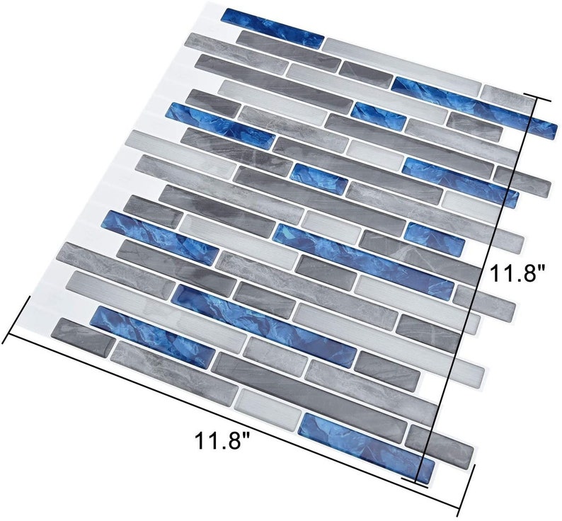 Art3d 12x12 Peel and Stick Tile Backsplash for Etsy