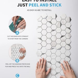 Art3d Peel and Stick Backsplash for Kitchen Décor - Etsy