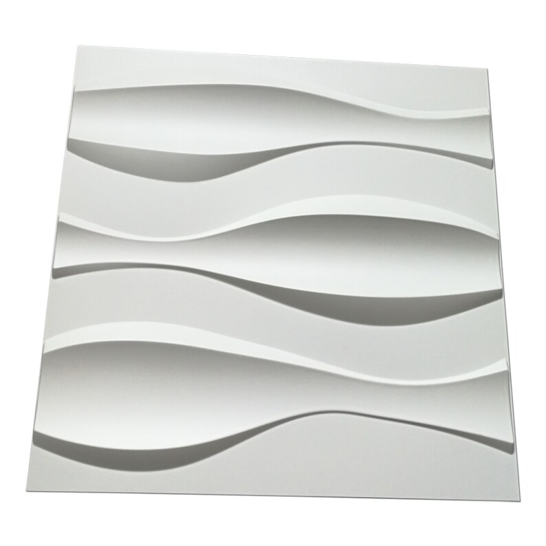 Art3d Textures PVC Wall Panels Big Wave 3D Panelling Etsy