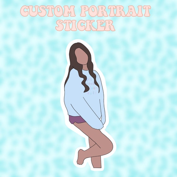 Custom Portrait Sticker