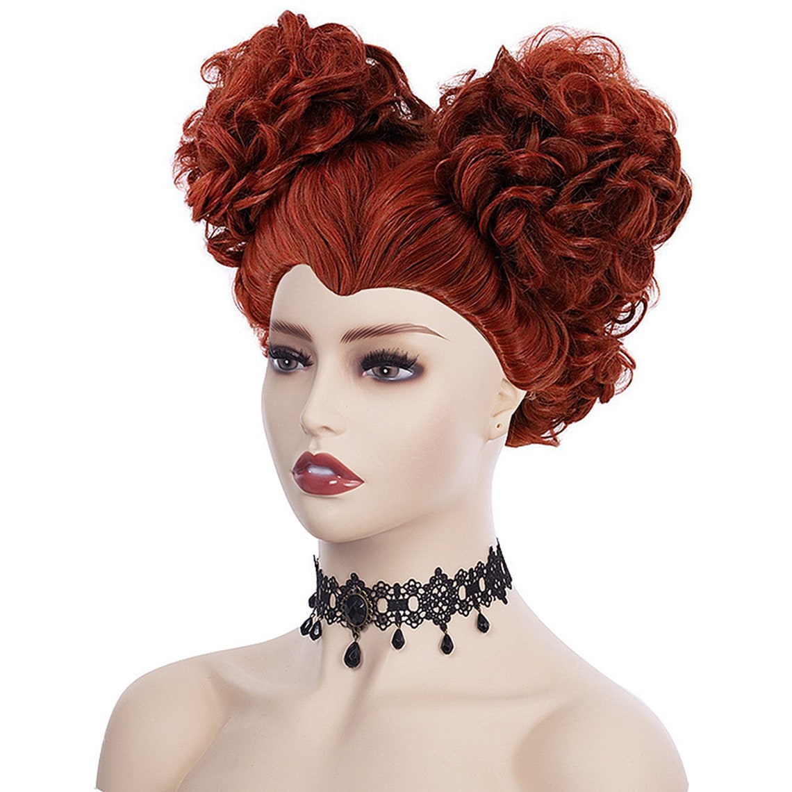 Witch is Also Crazy Winifred Wig Red Queen Cos Wig Halloween Etsy