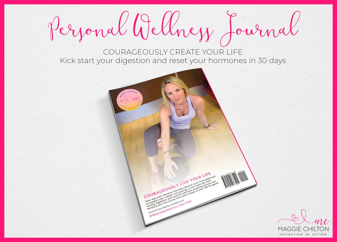 PDF Personal Wellness Journal Womens Wellness Journal Tracker Diary