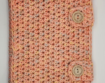 Gehaakt boek E-Reader Sleeve (8"X6") Notitieboeken Dagboeken Schetsboeken Planners Gehaakte boekomslag Gehaakt cadeau Gehaakte hoes boekenliefhebbers