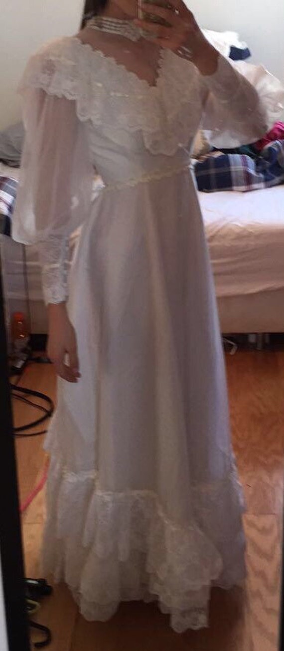 1970’s wedding dress
