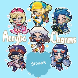 Legends Acrylic Charms