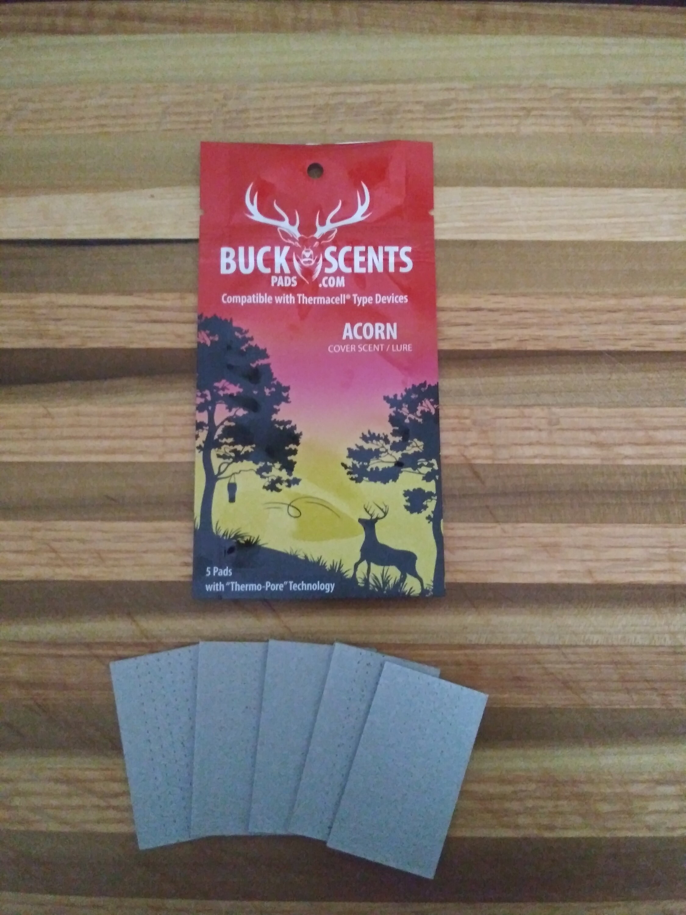 Buck Scents Pads ACORN Cover Lure 5 Pieces Etsy