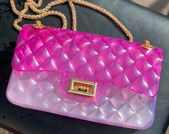 clear jelly bag