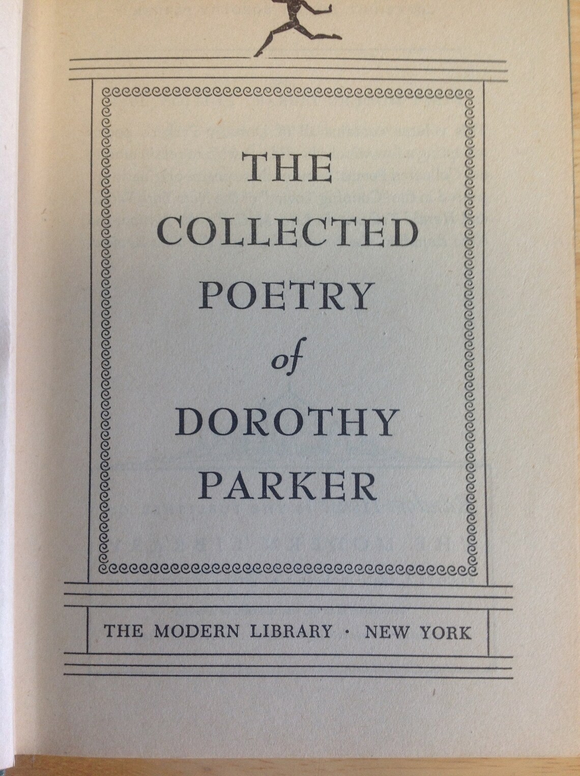 Vintage Book The Collected Poems of Dorothy Parker Etsy