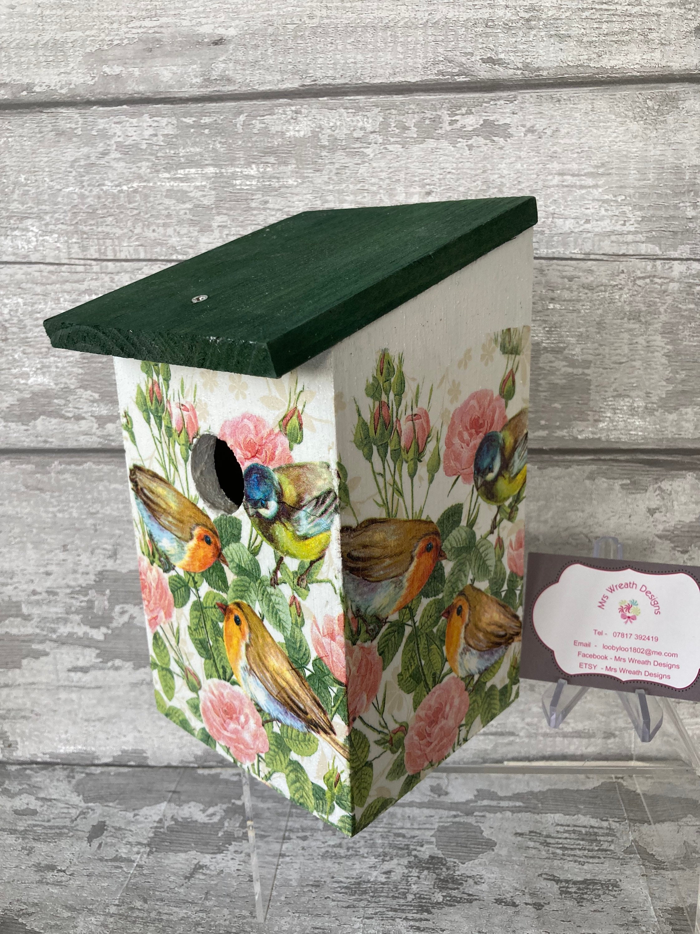 Birds Vase and bird box gift set mother day gifts gifts for Etsy