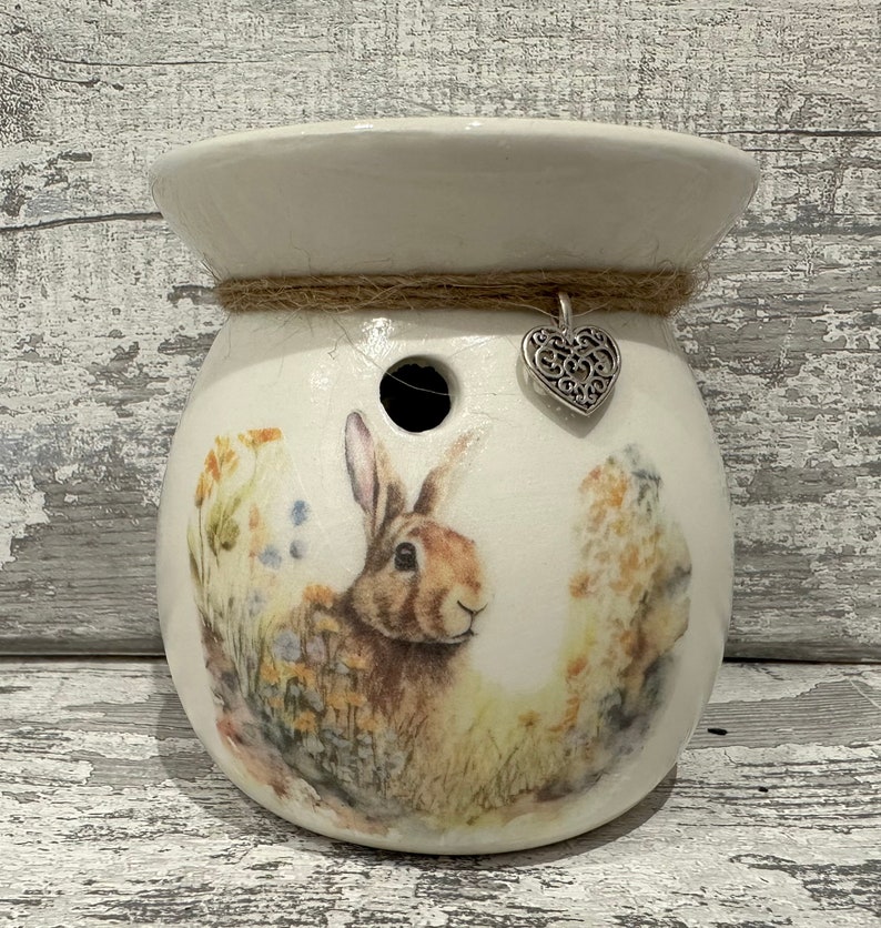 Hare Wax Burner Coaster Wax Melt Candle Set Wax Melts Oil Etsy UK