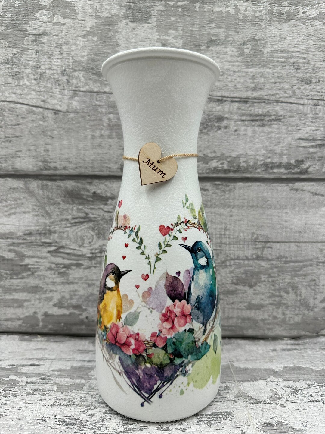 Mum Vase, Mam, Grandma, Nan, Nannies, Gift, Flowers, Mothers Day Gifts