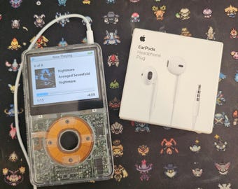 Apple Ipod Classic 5th Generation Video Clear & Black (up to 1TB
