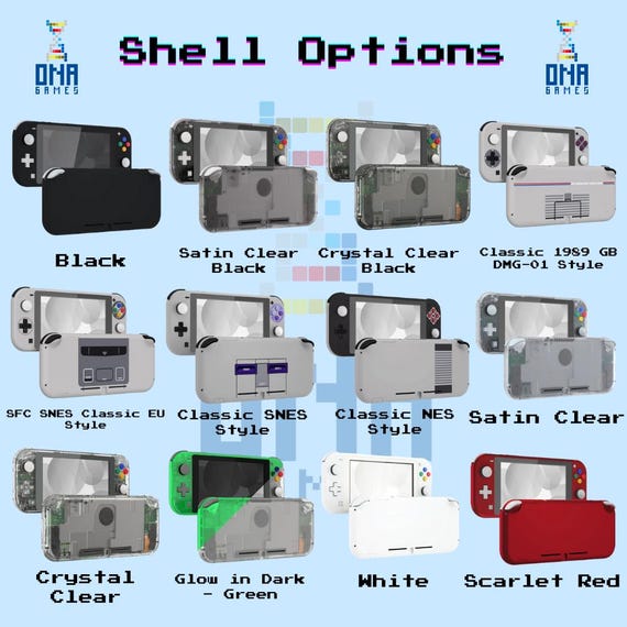 Custom Nintendo Switch Lite (build Your Own!) - Etsy