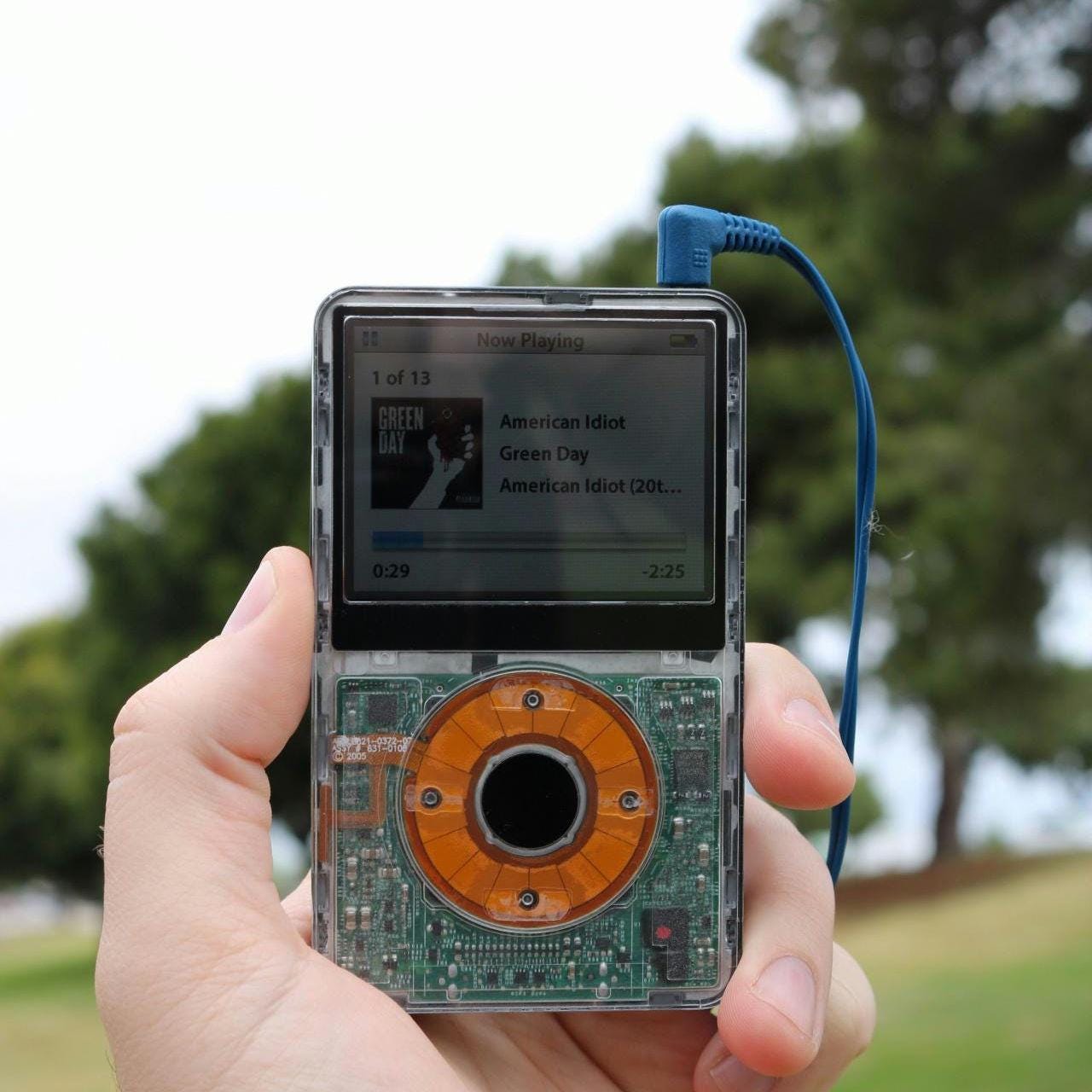 iPod classic SSD128GB&大容量バッテリー　ダークスケルトン iPod classic SSD128GB&大容量バッテリー ダークスケルトン