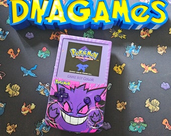 Gengar Custom Made Nintendo Gameboy Color  GBC (laminated ips screen)