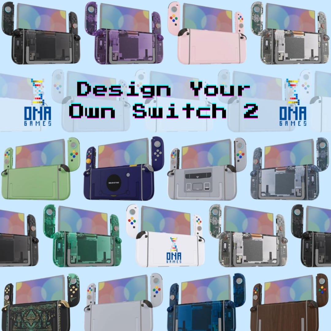 Nintendo Switch本体×2＋Proコン×4 【カスタム多数】 Design Your Own Custom Nintendo Switch 2 Console! - Etsy