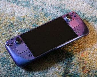 Chameleon Purple-Blue Steam Deck ( LCD Model ) Valve up to 2TB!!