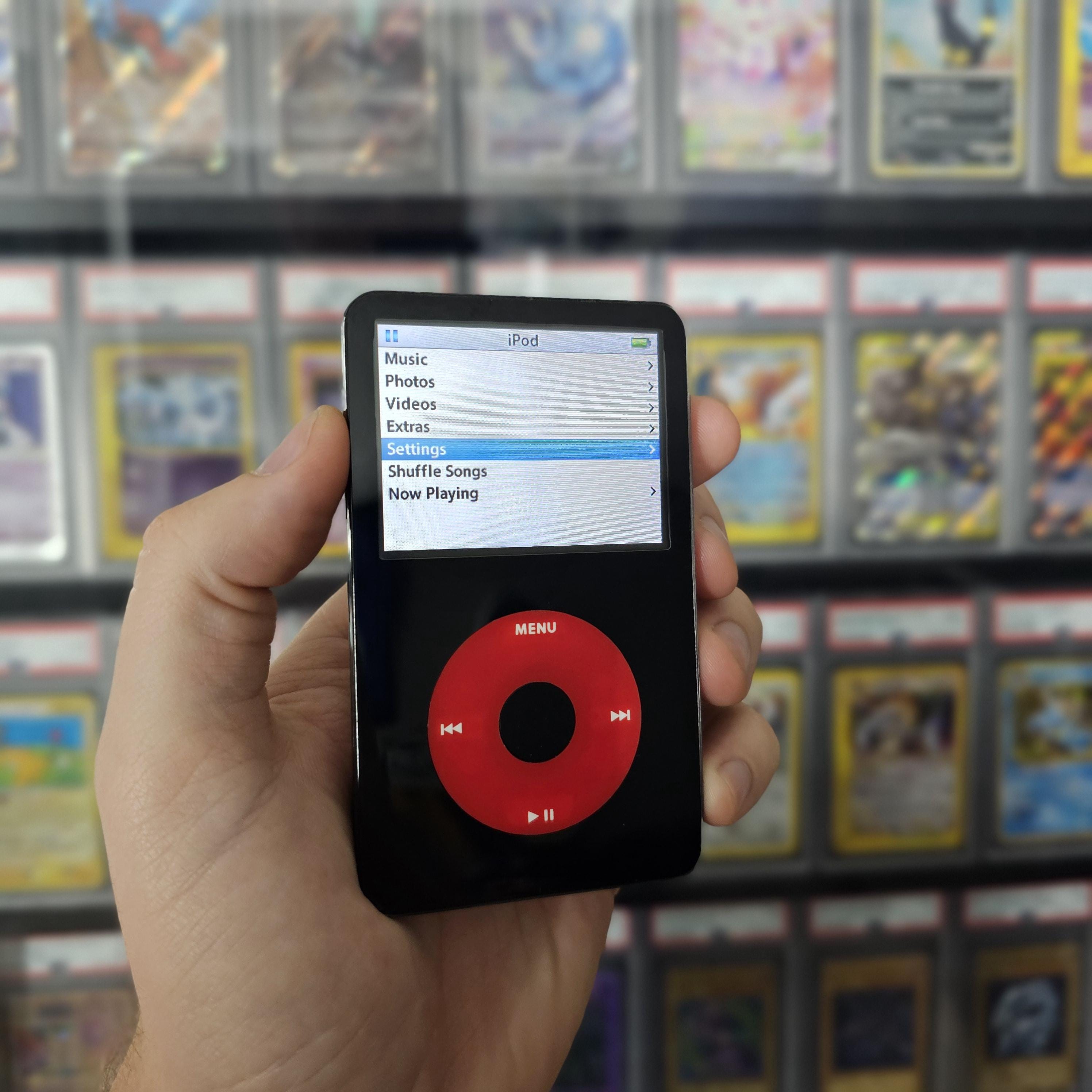 Apple Ipod Classic 5th Generation Video Black & Red (up to 1TB of