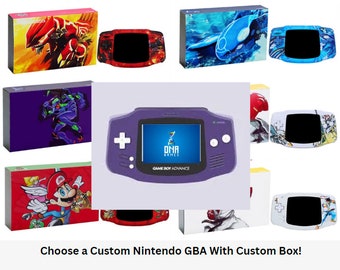 Choose your own Nintendo Gameboy Advance with Custom Box art