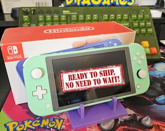 Custom Nintendo Switch Lite Minte Green and White. Built and Ready