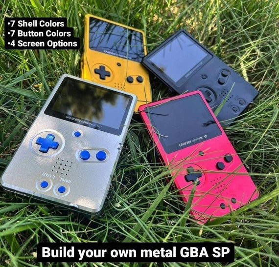 Charcoal Grey Gameboy Advance SP CIB (Nintendo, Complete)