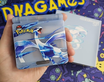 Lugia Pokemon Nintendo Gameboy Advance Gba SP (IPS Screen USB c)