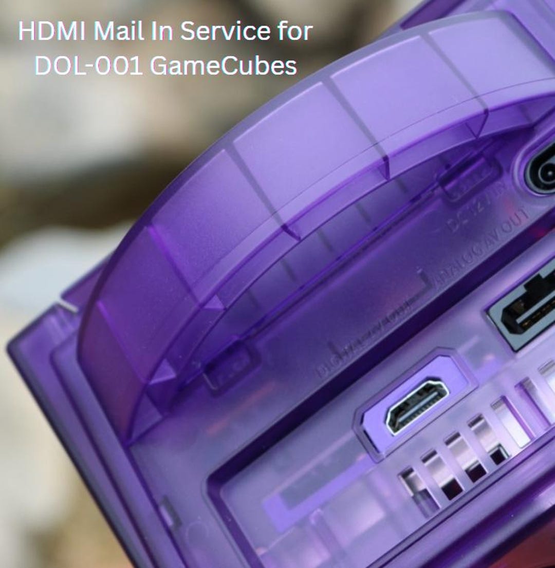 Nintendo Hdmi Mod HDMI Out Mail in Service Mod for Nintendo Gamecube (DOL-001 Models Only ...