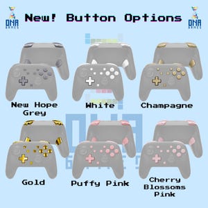 Crea tu propio mando Pro para Nintendo Switch 2 personalizado (carcasa, botones, joysticks) imagen 4