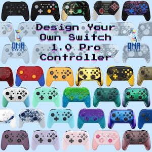 Custom Made Nintendo Switch Pro Controller (Design Your Own)