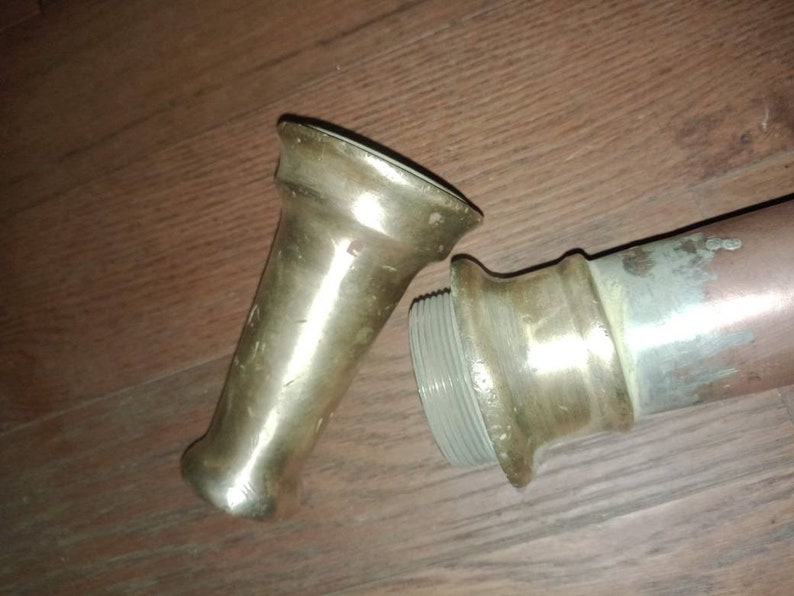 Vintage Fire Fighter Water Cannon Nozzle Etsy