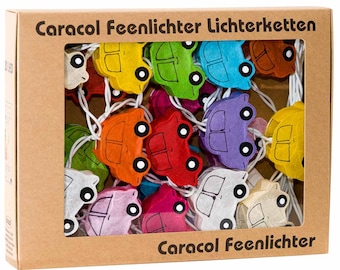 Guirnalda de luces para coche "Fairy Lights Cars", papel Saa pintado a mano, 20 guirnaldas de luces LED para habitaciones infantiles y zonas de estar