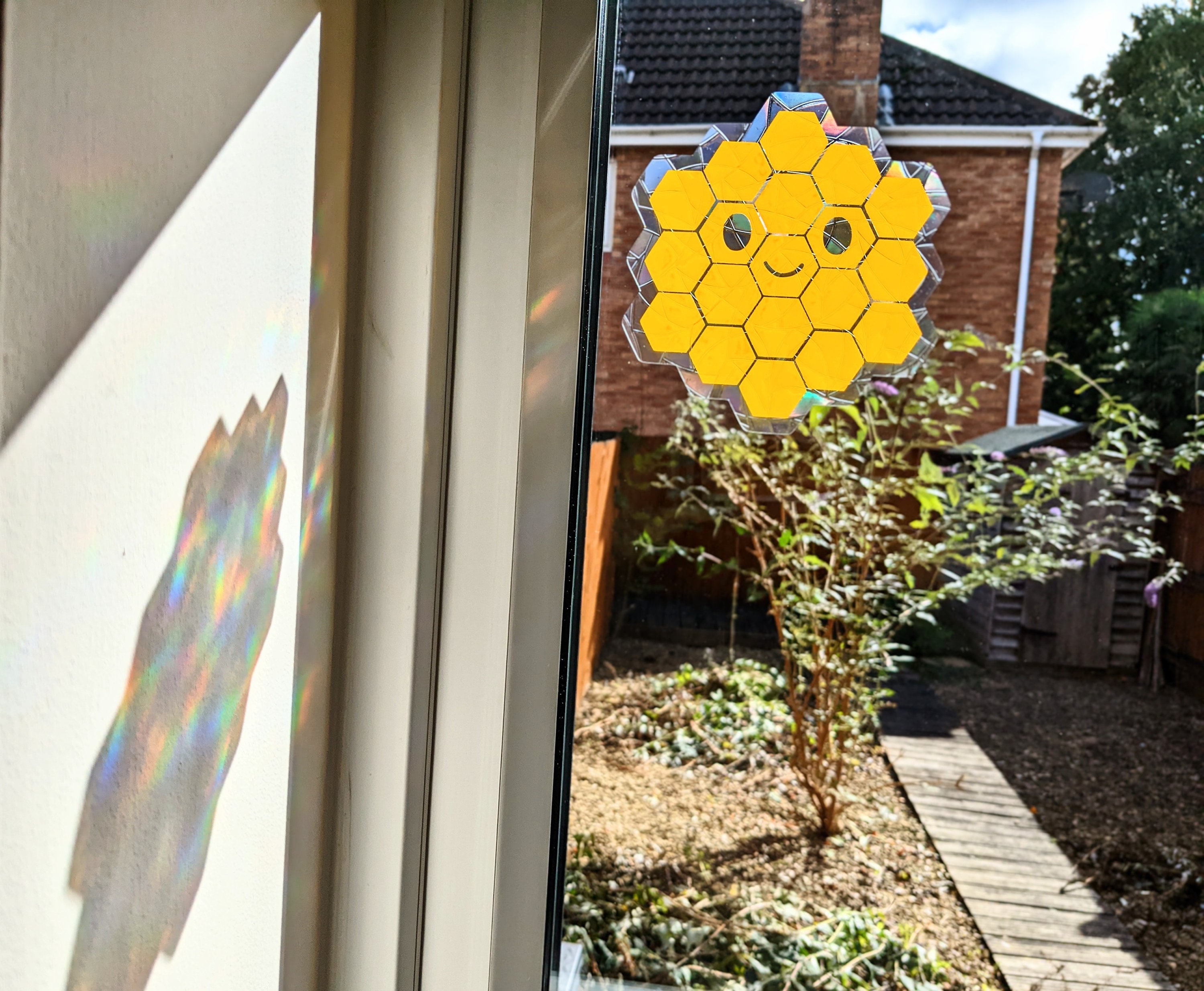 Suncatcher Sticker Window Film Rainbow Maker Sun Etsy