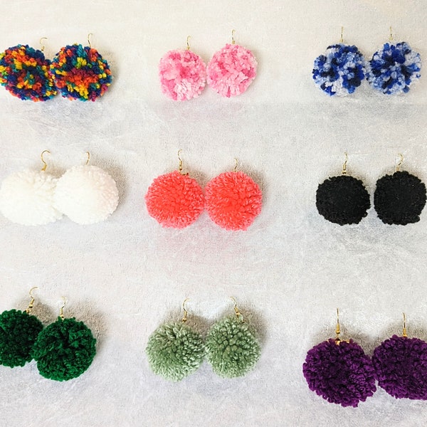 Tinsel Pom Poms Etsy