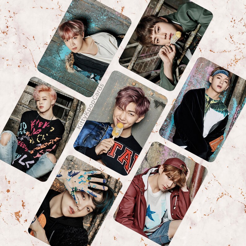 Bts U13 You Never Walk Alone Photo Cards Artist Trading Cards Art Collectibles Mediacraft Ae
