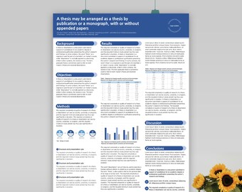 Wissenschaftliche Forschung Poster Vorlage: Portrait Power Point (42x56 inches)