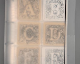 Carpeta para azulejos Zen-Art – Bolsillo de 9,5 × 9,5 cm