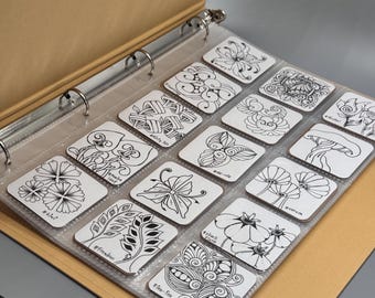 Aglutinante de carcasa dura para azulejos Zen-Art