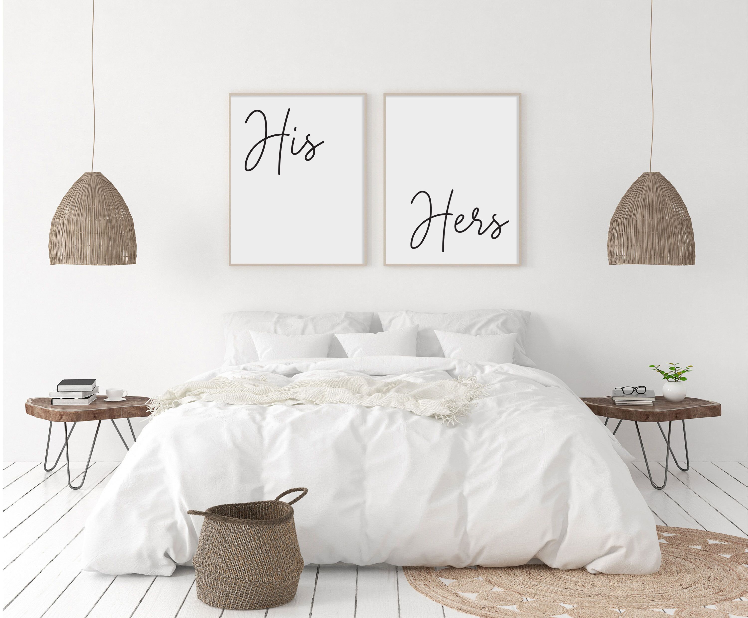 His & Hers. Poster Shipped Wedding Poster His and Hers Etsy