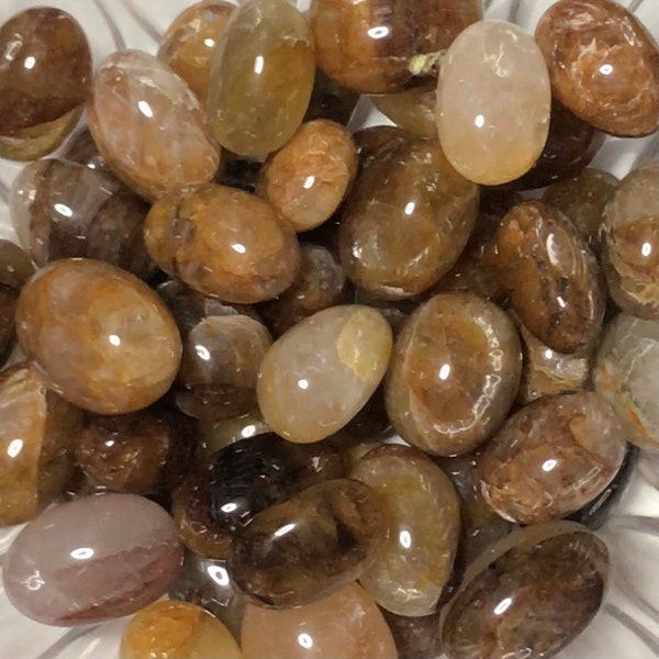 Golden Healer Quartz | Tumbled Stones | Healing Stone | Chakra | Reiki | Home Decor
