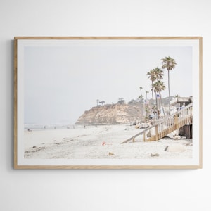 Del Mar Beach 5265| Del Mar 29th Street| San Diego Art| Del Mar Dog Beach| Del Mar Print| Del Mar Beach Print| San Diego Wall Art| Del Mar