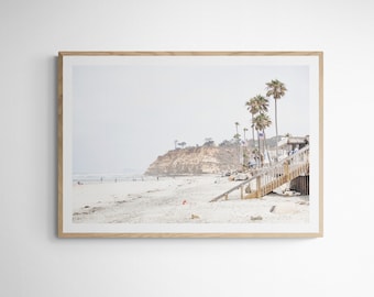 Del Mar Beach 5265| Del Mar 29th Street| San Diego Art| Del Mar Dog Beach| Del Mar Print| Del Mar Beach Print| San Diego Wall Art| Del Mar