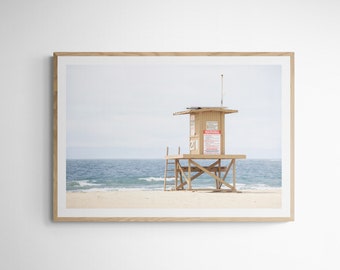 Newport Beach 1474| Lifeguard Tower 20| Newport Beach Print| California Photography| Newport Beach Photo| Newport Beach| Southern California