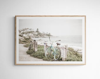 WindanSea 3151 | WindanSea Beach La Jolla| WindanSea Beach| San Diego Print| San Diego Wall Art| Beach Cruiser Print| La Jolla